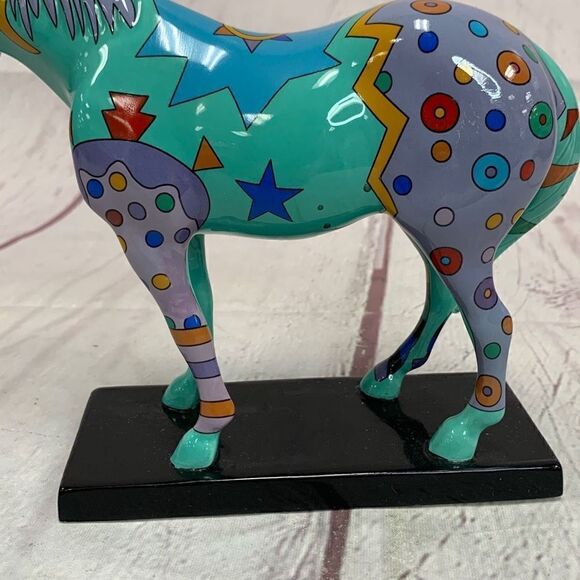 Trail of Painted Ponies Spirit War Pony(1462) 1E/7916 Artist Signed - Picture 9 of 12